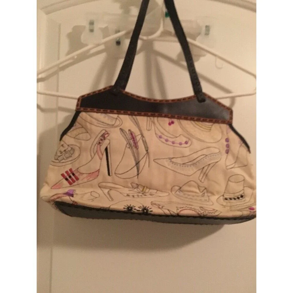 Antonio Melani Women's Print Handbag Purse Shoulder Bag Tote